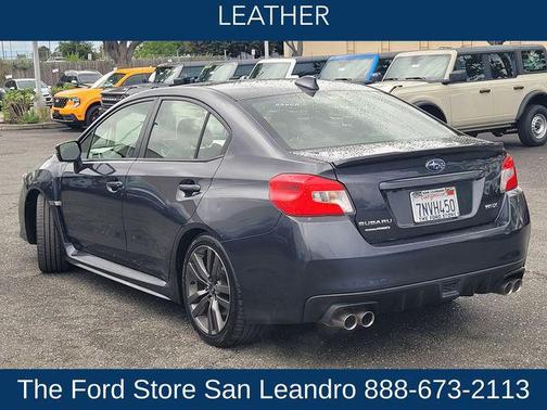 Dark Gray Metallic 2016 Subaru WRX Limited