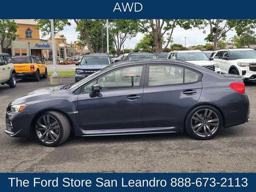 Dark Gray Metallic 2016 Subaru WRX Limited