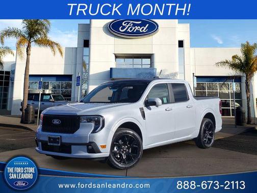 Space White Metallic 2026 Ford Maverick Lobo