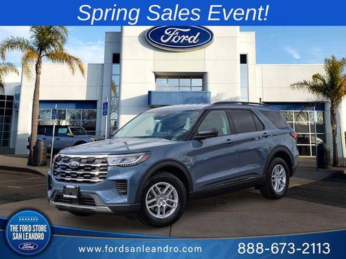 Vapor Blue Metallic 2026 Ford Explorer Active w/200A Pkg