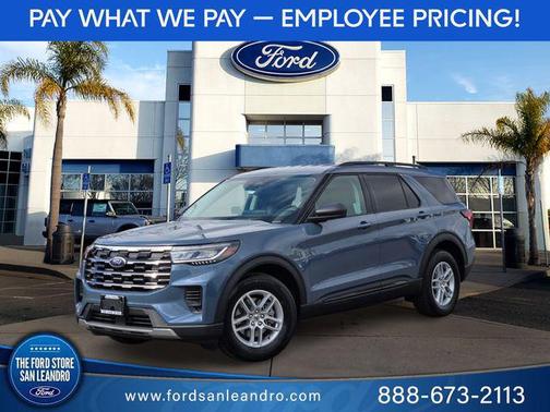 Vapor Blue Metallic 2026 Ford Explorer Active w/200A Pkg