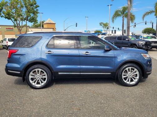Blue Metallic 2019 Ford Explorer Limited
