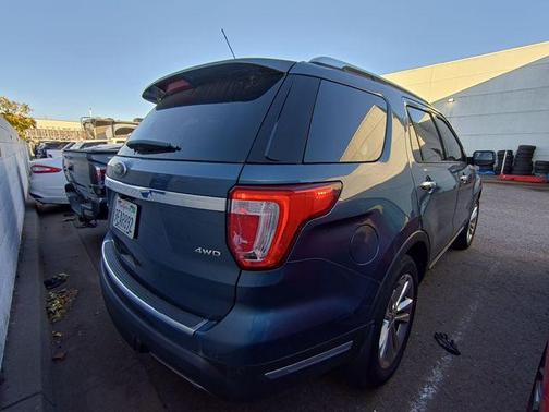 Blue Metallic 2019 Ford Explorer Limited