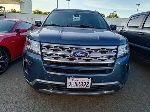 Blue Metallic 2019 Ford Explorer Limited