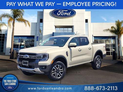 Desert Sand 2026 Ford Ranger LARIAT