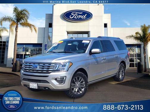 Iconic Silver Metallic 2021 Ford Expedition Max Limited