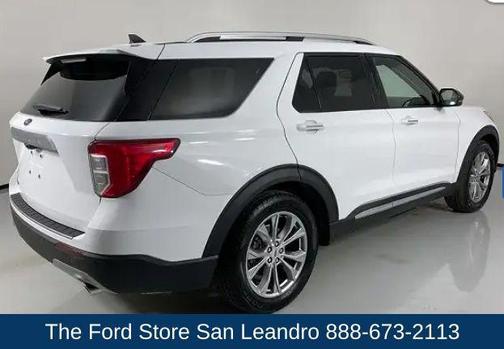 Star White Metallic Tri-Coat 2020 Ford Explorer Limited