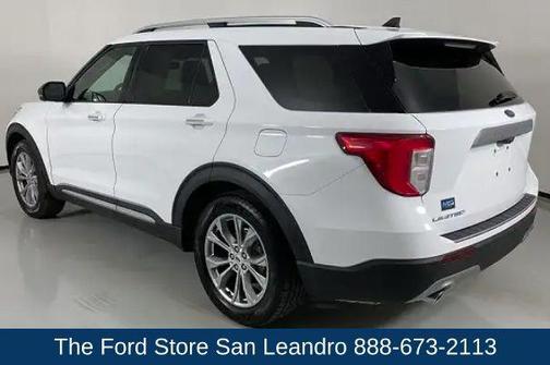 Star White Metallic Tri-Coat 2020 Ford Explorer Limited
