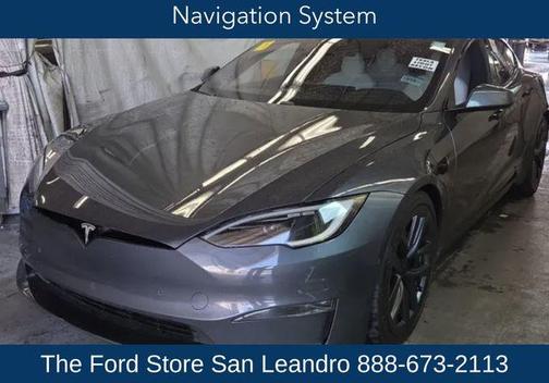 Midnight Silver Metallic 2022 Tesla Model S Long Range