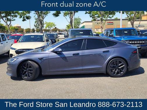 Midnight Silver Metallic 2022 Tesla Model S Long Range