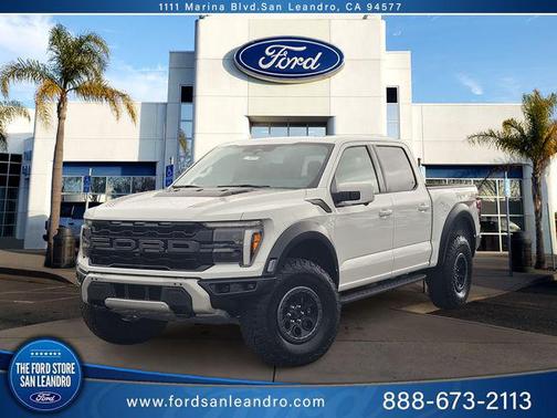 Oxford White 2025 Ford F-150 Raptor