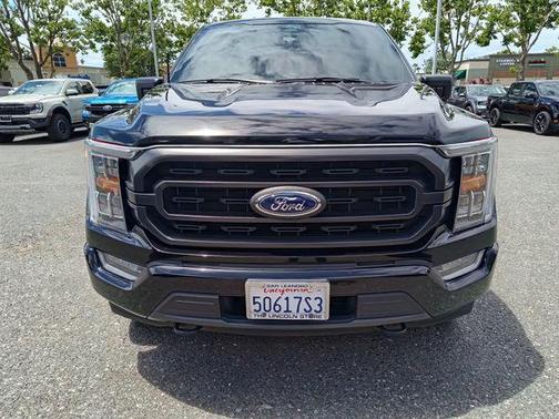 Agate Black Metallic 2022 Ford F-150 XLT