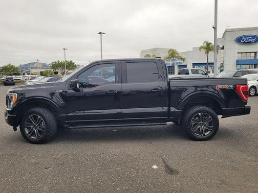Agate Black Metallic 2022 Ford F-150 XLT