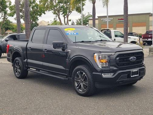 Agate Black Metallic 2022 Ford F-150 XLT