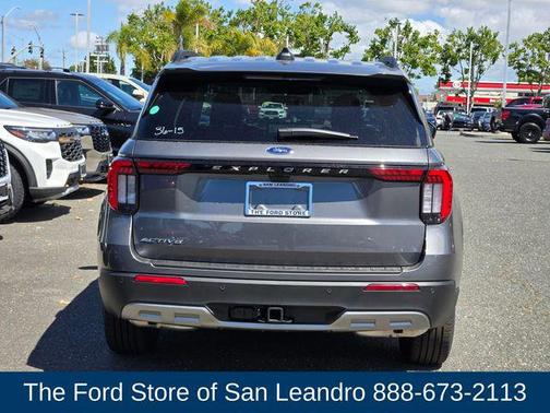 Carbonized Gray Metallic 2026 Ford Explorer Active