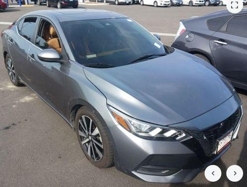 Gun Metallic 2022 Nissan Sentra SV