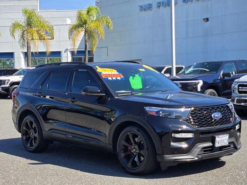 Agate Black Metallic 2020 Ford Explorer ST