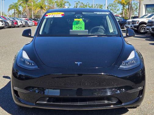 Solid Black 2024 Tesla Model Y Long Range Dual Motor All-Wheel Drive