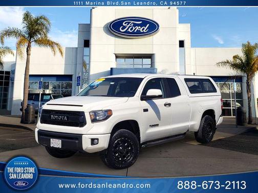Super White 2017 Toyota Tundra TRD Pro