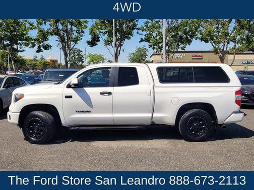 Super White 2017 Toyota Tundra TRD Pro