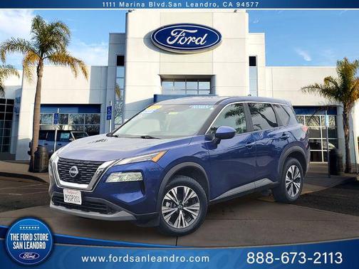 Caspian Blue Metallic 2023 Nissan Rogue SV
