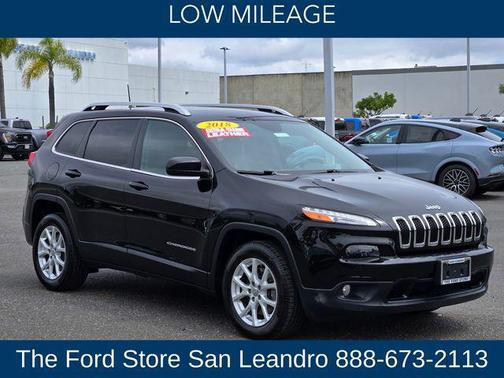 Diamond Black Crystal Pearlcoat 2018 Jeep Cherokee Latitude Plus