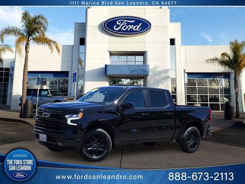 Black 2024 Chevrolet Silverado 1500 RST
