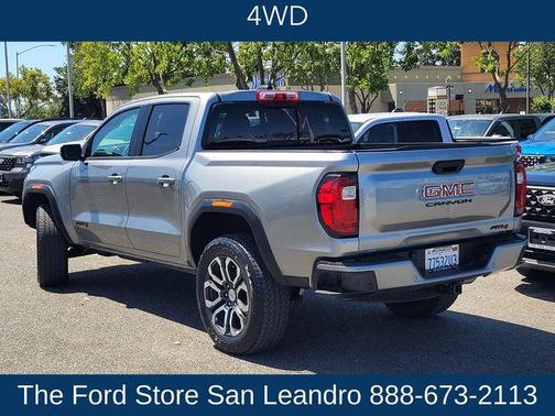 Sterling Metallic 2023 GMC Canyon AT4