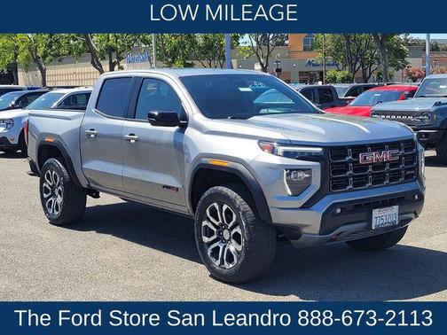 Sterling Metallic 2023 GMC Canyon AT4