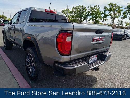 Sterling Metallic 2023 GMC Canyon AT4