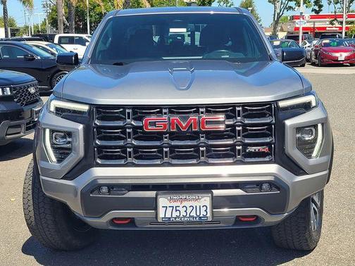 Sterling Metallic 2023 GMC Canyon AT4