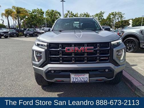Sterling Metallic 2023 GMC Canyon AT4