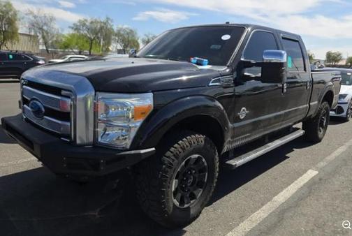 Shadow Black 2016 Ford F-250 Platinum