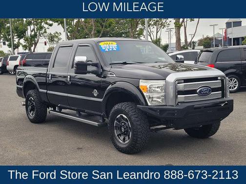 Shadow Black 2016 Ford F-250 Platinum