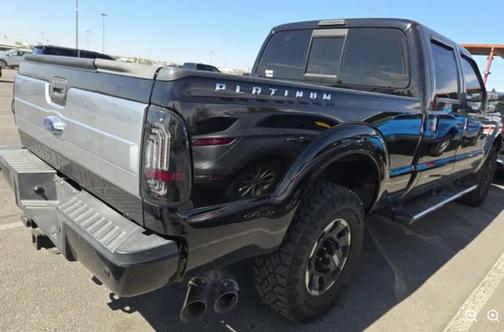 Shadow Black 2016 Ford F-250 Platinum