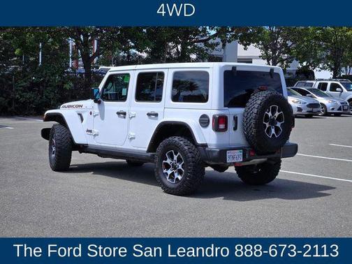 Bright White Clearcoat 2021 Jeep Wrangler Unlimited Rubicon