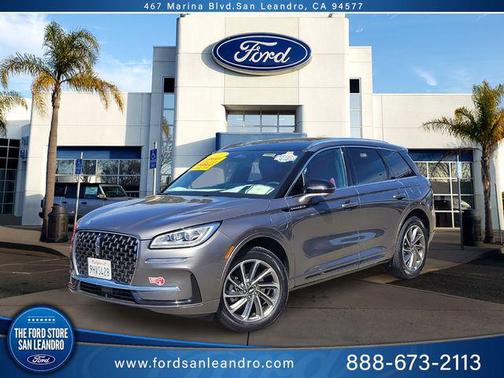 Asher Gray Metallic Clearcoat 2023 Lincoln Corsair Grand Touring