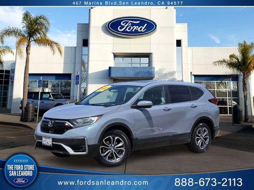 Lunar Silver Metallic 2021 Honda CR-V AWD EX
