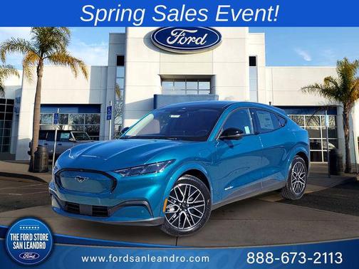 Blue 2026 Ford Mustang Mach-E Premium