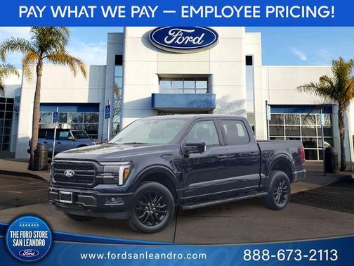 Antimatter Blue Metallic 2026 Ford F-150 Lariat