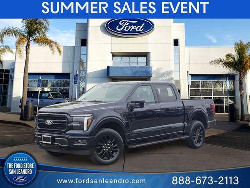 Antimatter Blue Metallic 2026 Ford F-150 Lariat