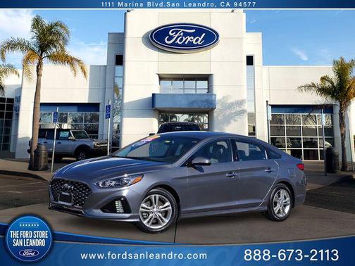 Machine Gray 2019 Hyundai SONATA Limited