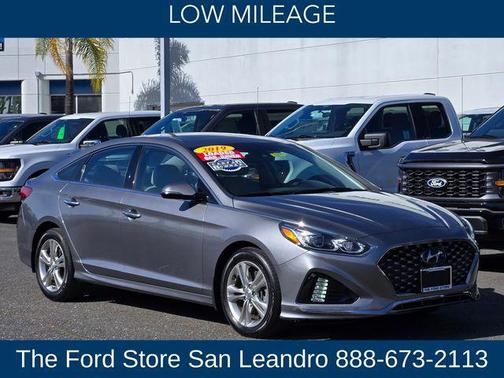 Machine Gray 2019 Hyundai SONATA Limited