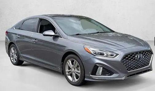 Machine Gray 2019 Hyundai SONATA Limited