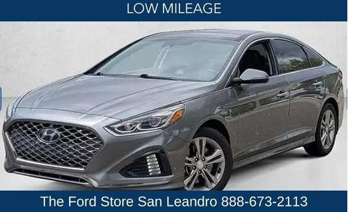 Machine Gray 2019 Hyundai SONATA Limited