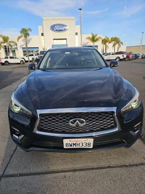 Midnight Black 2020 INFINITI Q50 3.0t LUXE
