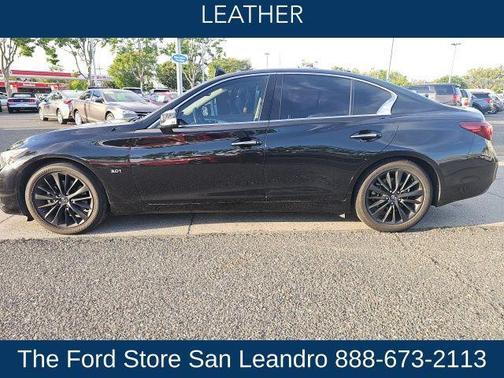 Midnight Black 2020 INFINITI Q50 3.0t LUXE