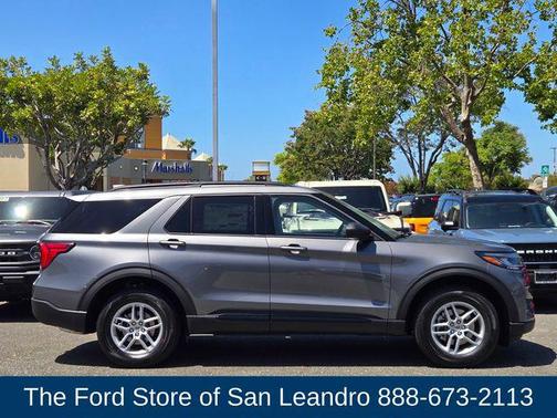 Carbonized Gray Metallic 2026 Ford Explorer Active