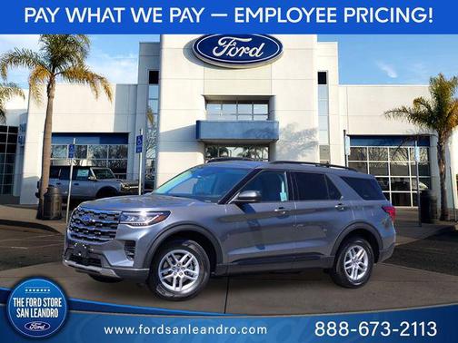 Carbonized Gray Metallic 2026 Ford Explorer Active
