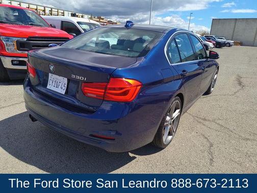 Mediterranean Blue Metallic 2017 BMW 330 330i